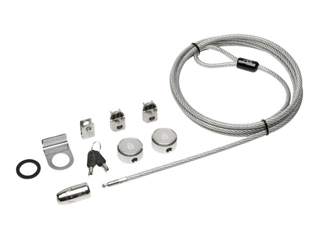 Kensington Locking Kit - Security cable lock - silver - 2.44 m - for Apple Pro Display XDR
