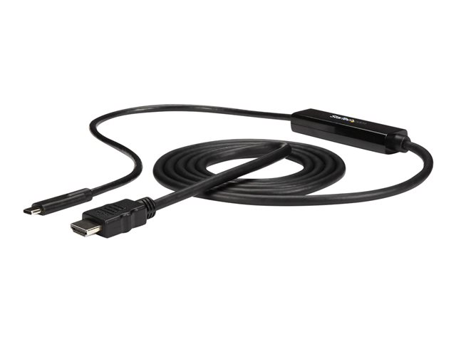 StarTech.com USB C to HDMI Adapter Cable - USB Type-C HDMI - 2m 6 ft. - 4K - External video adapter - USB-C - HDMI - for P/N: TB33A1C