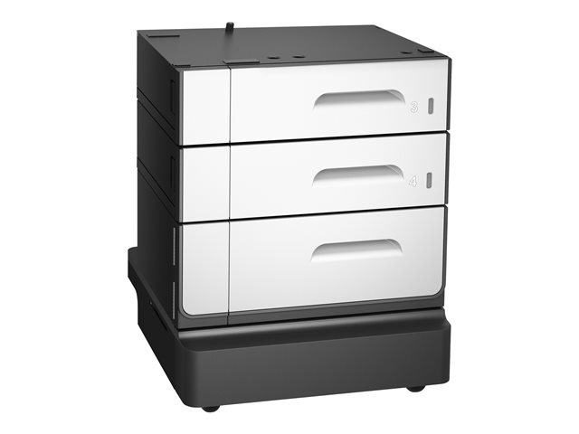 HP Paper Tray and Stand - Media tray - 1000 sheets in 2 tray(s) - for PageWide MFP 377, PageWide Managed MFP P57750, P55250, PageWide Pro 452, 477, 552, 577