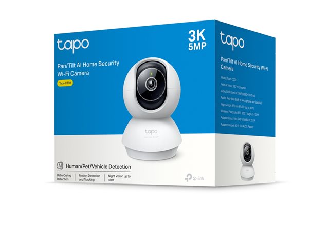 Tapo C230 New Pan/Tilt AI Home Security