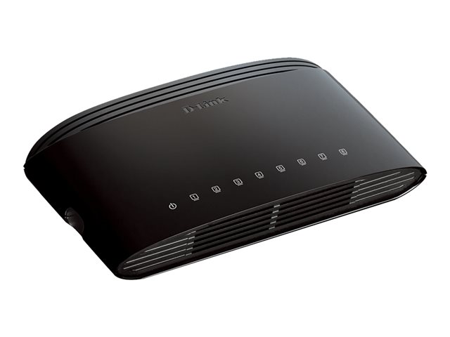 D-Link DES 1008D - Switch - unmanaged - 8 x 10/100 - desktop
