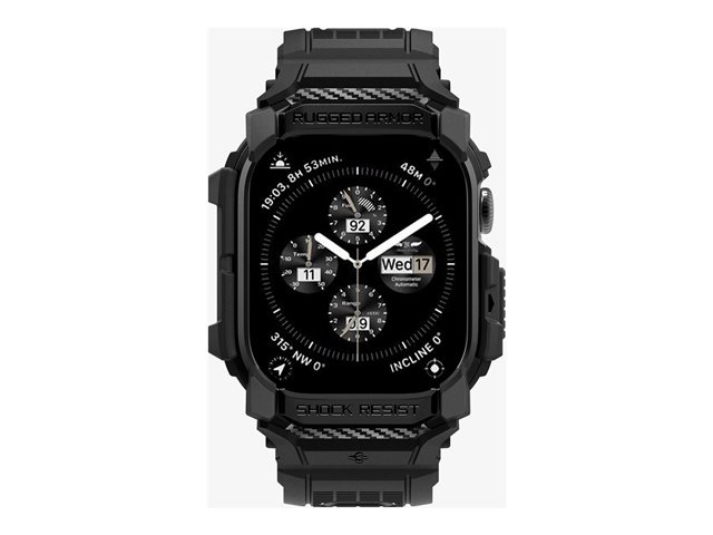 Spigen Apple Watch 10 42mm RugArmPr MtBl