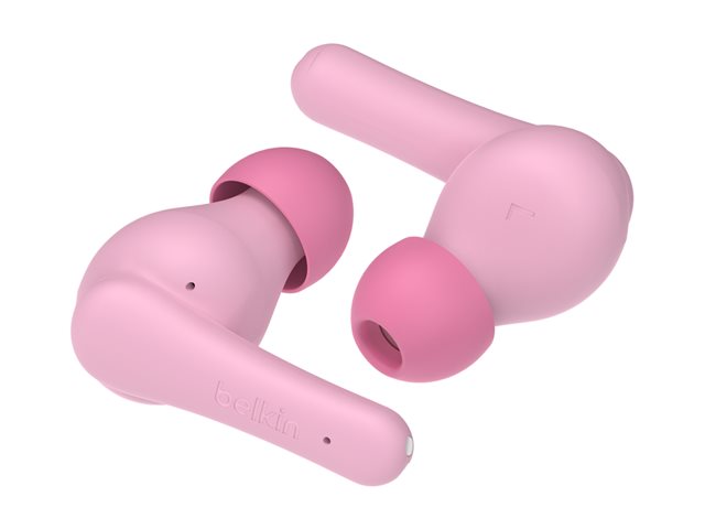 Belkin SoundForm Nano 2 for Kids - True wireless earphones with mic - in-ear - Bluetooth - pink