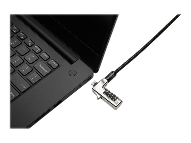Kensington Slim Combination Laptop Lock - Security cable lock - 1.8 m