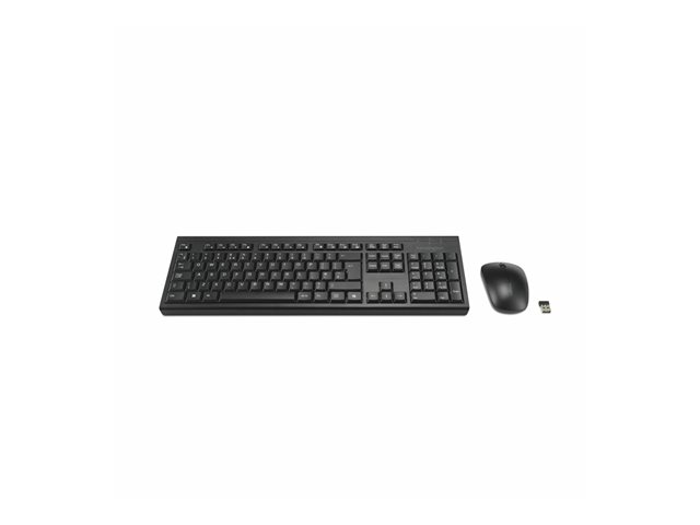 KM270 EQ Rechargeable Wireless Keyboard& Mouse Set Set - UK