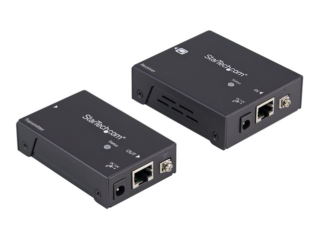 StarTech.com 330 ft. (100 m) HDMI Over CAT5e / CAT6 Extender - HDMI over CAT5e - HDBaseT Extender - 4K30 - HDMI Video Extender (ST121HDBTPW) - Video/audio extender - over CAT 5e/6 - up to 100 m - for P/N: ST121HDBTRP, SVA12M2NEUA, SVA12M5NA