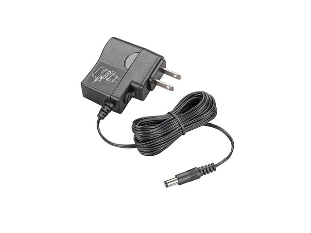 Poly Savi Office Universal AC Power Supply with Straight Plug -9V 500mA - Replaces Poly SKU 81423-01