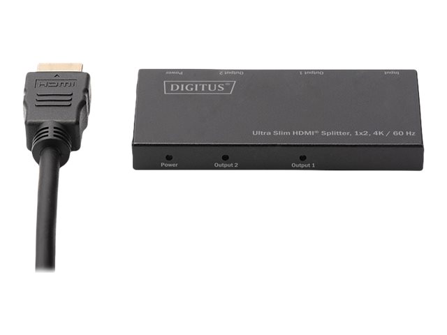 ULTRA SLIM HDMI SPLITTER 1X2 4K/60HZ H