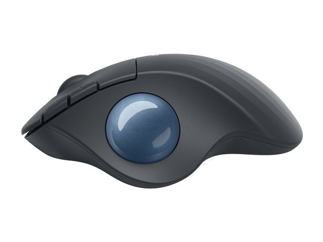 Logitech Ergo Series ERGO M575 for Business - Trackball - right-handed - optical - 5 buttons - wireless - Bluetooth - Logitech Logi Bolt USB receiver - graphite