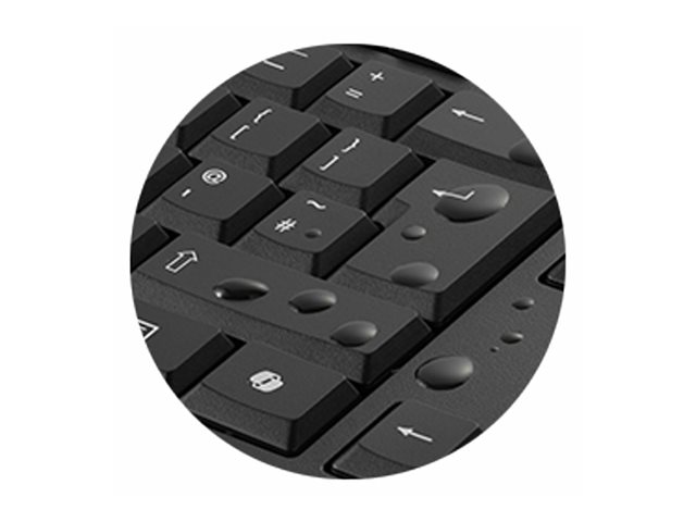 Kensington KM100 EQ - Keyboard and mouse set - USB - AZERTY - Belgium