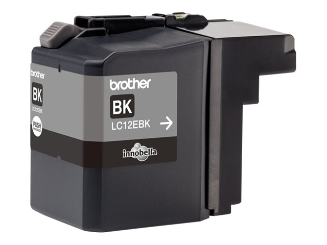 Brother LC12EBK - XL Capacity - black - original - ink cartridge - for Brother MFC-J6925DW, INKvestment Business Smart Pro MFC-J6925DW