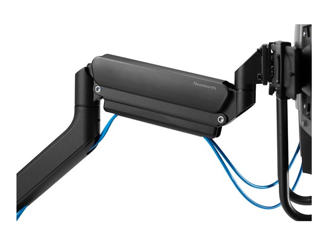 Neomounts DS75-450BL2 - Mounting kit (articulating arm, grommet clamp, topfix clamp) - full-motion - for 2 LCD displays - black - screen size: 17\"-32\" - desktop