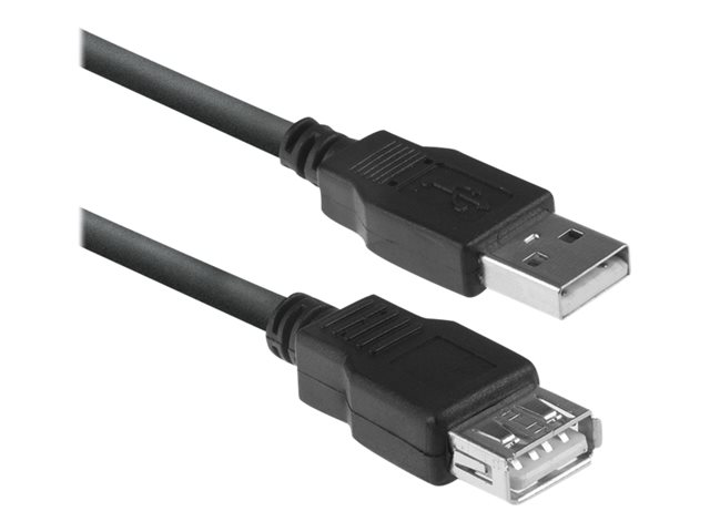 ACT - USB-verlengkabel - USB (M) naar USB (V) - USB 2.0 - 3 m - zwart