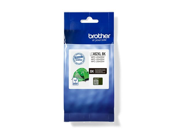 Brother LC462XLBK - High capacity - black - original - ink cartridge - for Brother MFC-J2340DW, MFC-J3540DW, MFC-J3940DW