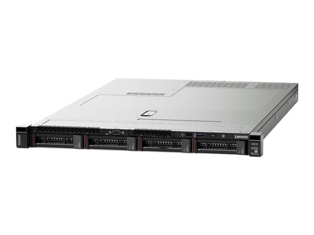 Lenovo ThinkSystem SR250 7Y51 - Server - rack-mountable 1U - 1-way - 1 x Xeon E-2224 / up to 4.6 GHz - RAM 8 GB - SATA - hot-swap 3.5\" bay(s) - no HDD - Matrox G200 - Gigabit Ethernet - no OS - monitor: none