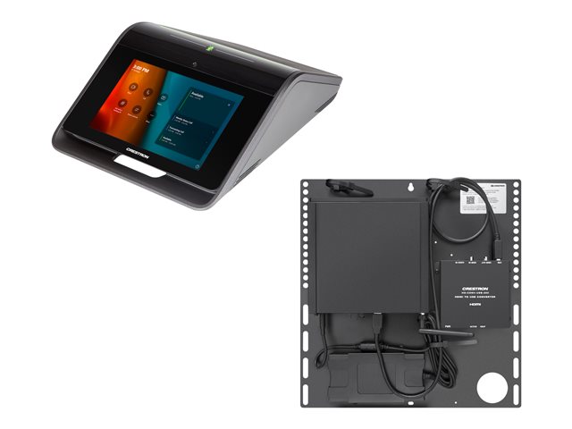 Crestron Flex UC-M50-NC-T - For Medium Microsoft Teams Rooms - video conferencing kit (touchscreen console, mini-PC, HDMI to USB 3.0 Converter) - black