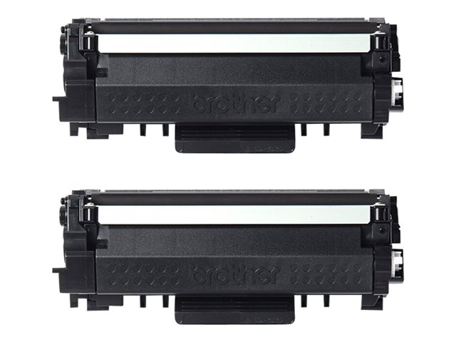 Brother TN2420 TWIN - 2-pack - High Yield - black - original - toner cartridge - for Brother DCP-L2510, L2530, L2537, L2550, HL-L2350, L2370, L2375, MFC-L2713, L2730, L2750