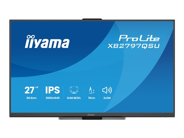 XB2797QSU-B1 27\" Business QHD BLACK