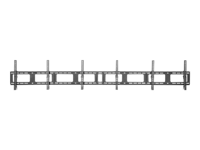 Neomounts NS-WMB300 - Bracket - for 3 LCD displays - black - screen size: 40\"-52\" - wall-mountable