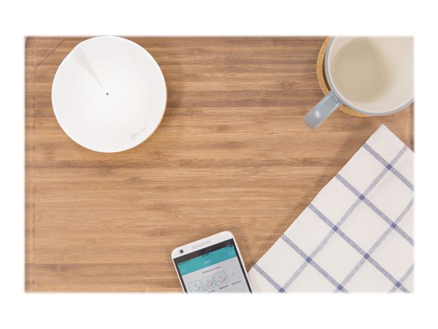 AC1300 Whole-Home Wi-Fi System, Qualcomm, Dual-Band, 802.11ac/a/b/g/n, 717MHz Quad-core CPU, Bluetooth 4.2, 2 Gigabit Ethernet Ports, 1 Power Port, 4 internal antennas, 256QAM, MU-MIMO, HomeCare(Parental Controls, 3-Year Built-In Antivirus, Quality o