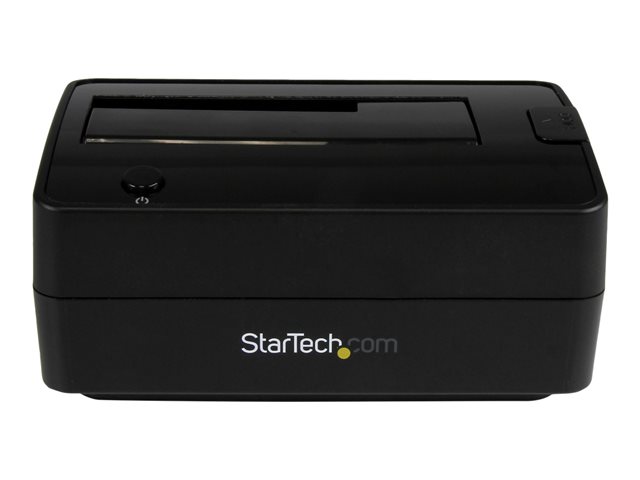 StarTech.com USB 3.1/eSATA Drive Docking Station for 2.5\"/3.5\" SATA Drives - External USB 3.1 (10Gbps) Hard Drive Dock w/ UASP (SDOCKU313E) - HDD docking station - bays: 1 - 2.5\", 3.5\" - SATA 6Gb/s - eSATA, USB 3.1 (Gen 2) - black