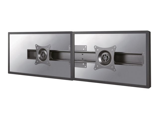 Neomounts FPMA-CB200 - Mounting component (crossbar) - full-motion - for 2 LCD displays - black - screen size: 10\"-27\"