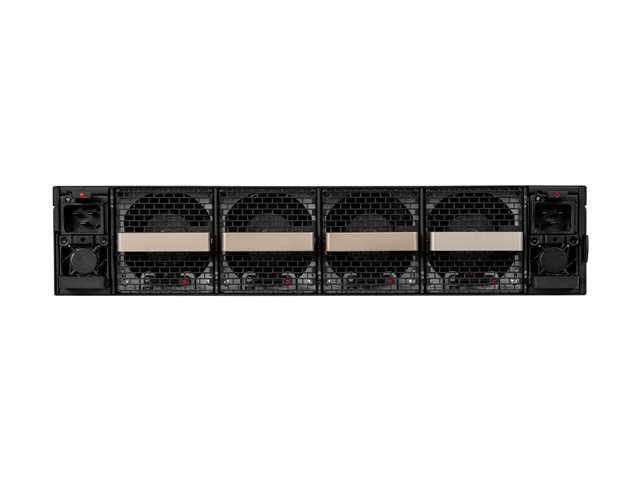 NVIDIA 64-port 800GbE OSFP Connector to Power Airflow Switch for HPE