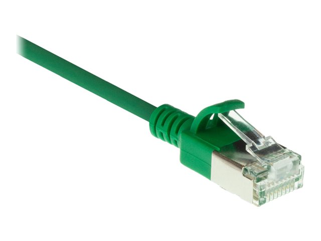 CAT6A U/FTP SLIMLINE GN 5.00M. 1 stk