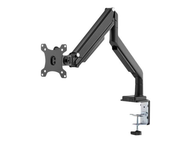 SINGLE GAS SPRING MONITOR CLAMP MOUNT 15-32 9 KG (MAX.) BLACK