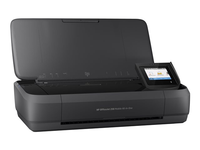 HP Officejet 250 Mobile All-in-One - Multifunction printer - colour - ink-jet - Legal (216 x 356 mm) (original) - A4/Legal (media) - up to 8 ppm (copying) - up to 10 ppm (printing) - 50 sheets - USB 2.0, USB host, Wi-Fi
