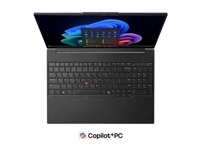 Lenovo ThinkPad E16 Gen 3 22AY - Copilot+ PC - 180-degree hinge design - Intel Core Ultra 5 - 228V / up to 4.5 GHz - Win 11 Pro - Arc Graphics 130V - 32 GB RAM - 1 TB SSD TCG Opal Encryption 2, NVMe - 16\" IPS 1920 x 1200 - Gigabit Ethernet - Wi-Fi 6E, Bluetooth - black - kbd: English - Europe - with 2 Years Lenovo Depot Support, CO2 Offset 0.2 ton (3rd Gen)