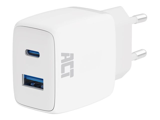 USB-C & USB-A Charger 20W with Power Del