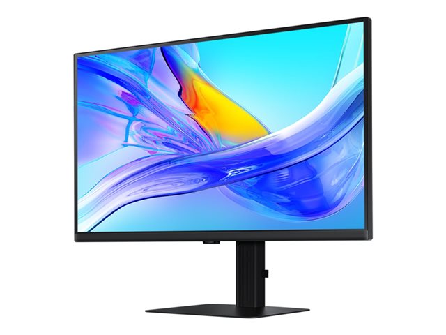 Samsung ViewFinity S8 S27D800UAU - S80UD Series - LED monitor - USB - 27\" - 3840 x 2160 UHD @ 60 Hz - IPS - 350 cd/m² - 1000:1 - HDR10 - 5 ms - HDMI, DisplayPort, USB-C - black