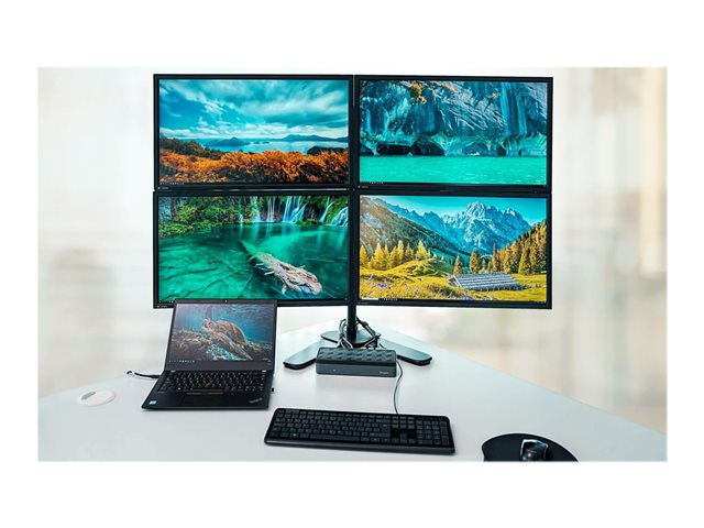 Targus Universal - Docking station - USB-C / Thunderbolt 3 - 4 x DP, 4 x HDMI - 1GbE - Europe