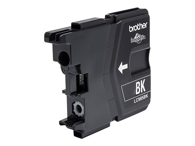 Brother LC985BK - Black - original - ink cartridge - for Brother DCP-J125, DCP-J140, DCP-J315, DCP-J515, MFC-J220, MFC-J265, MFC-J410, MFC-J415
