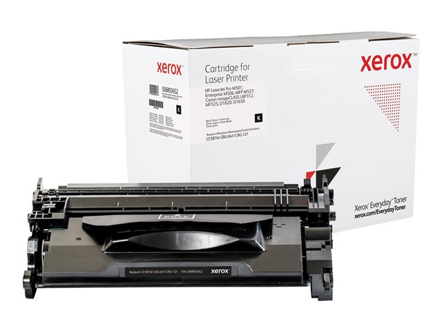Everyday - Black - compatible - toner cartridge (alternative for: Canon CRG-041, Canon CRG-121, HP CF287A) - for Canon ImageCLASS D1620, D1650, LBP312, MF525, HP LaserJet Enterprise Flow MFP M527