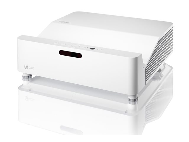 Optoma ZH430UST - DLP projector - laser - 3D - 4000 lumens - Full HD (1920 x 1080) - 16:9 - 1080p - ultra short-throw lens - white
