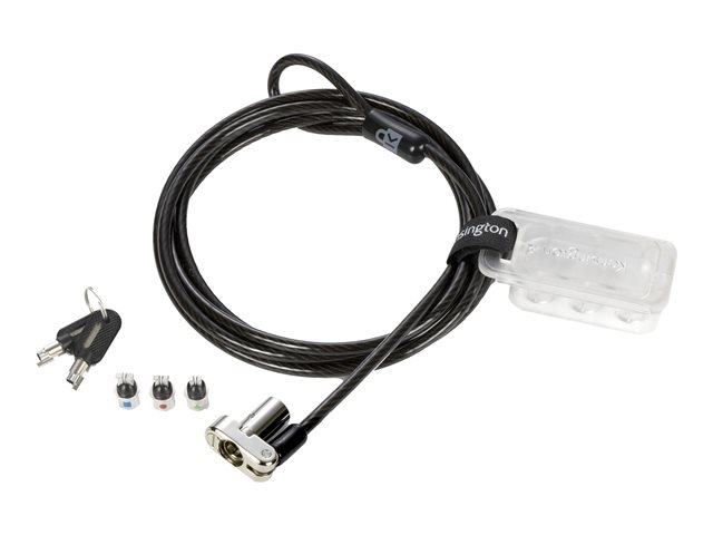 Kensington Universal 3-in-1 Keyed Laptop Lock 