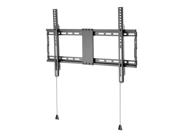VISION Value Display Wall Mount - LIFETIME WARRANTY - fits large flat-panel display 37-70\" with VESA sizes up to 600 x 400 - latches in place - lockable - non-tilting - SWL 60 kg / 132 lb - black