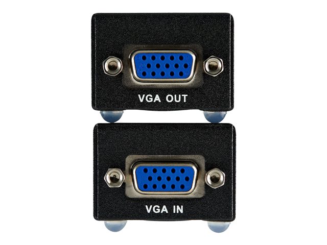StarTech.com VGA Over CAT5 Extender 250 ft (80m) 1 Local and 1 Remote Unit - VGA Video Over Ethernet Extender Kit (ST121UTPEP) - Video extender - over CAT 5 - up to 80 m - for P/N: SVA12M2NEUA, SVA12M5NA