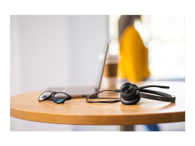 Poly Voyager 4320 Microsoft Teams Certified Headset +BT700 dongle +Charging Stand - Replaces Poly SKU 218476-02