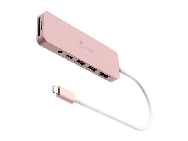 Eco-Friendly USB-C Multi-Port Hub with