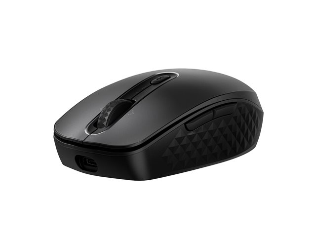 HP 695 - Mouse - Qi-Charging - 7 buttons - wireless - Bluetooth - black