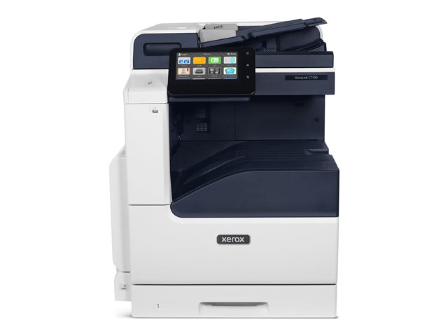 Xerox VersaLink C7130V/DN - Multifunction printer - colour - laser - A3/Ledger (media) - up to 30 ppm (copying) - up to 30 ppm (printing) - 620 sheets - Gigabit LAN, USB 3.0, NFC, USB host