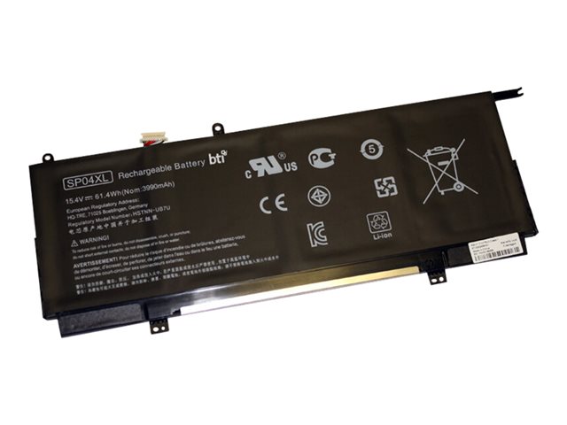 4-cell Bat for HP 15.4V 3990mAh