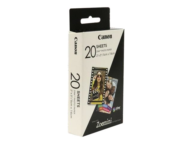 Canon ZP-2030 - 20 sheet(s) photo paper - for Canon Zoemini, iNSPiC [P] PV-123A, Zoemini C, S, S2
