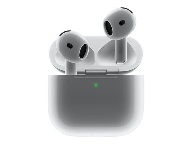 Apple AirPods 4 - True wireless earphones with mic - ear-bud - Bluetooth - white