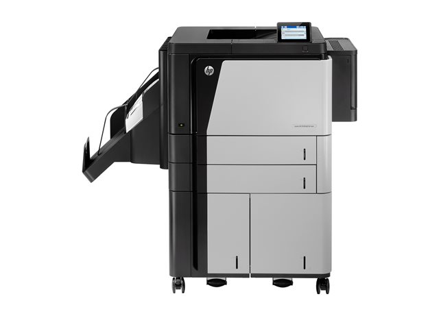 HP LaserJet Enterprise Flow MFP M830z - Multifunction printer - B/W - laser - A3/Ledger (297 x 432 mm) (original) - A3 (media) - up to 56 ppm (copying) - up to 56 ppm (printing) - 1100 sheets - 33.6 Kbps - USB 2.0, Gigabit LAN, USB host