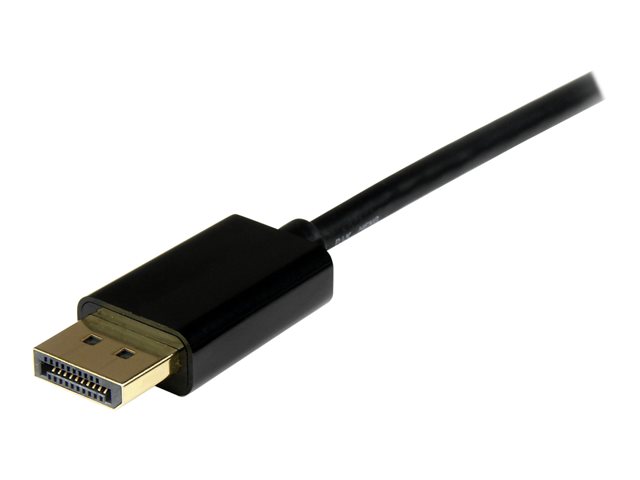 StarTech.com 3m Mini DisplayPort to DisplayPort 1.2 Cable DisplayPort 4k - DisplayPort cable - DisplayPort (M) to Mini DisplayPort (M) - 3 m - black