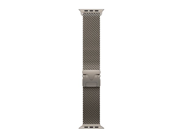 49mm Natural Titanium Milanese Loop - Large
